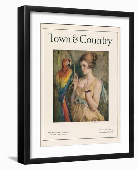 Town & Country, September 10th, 1917-null-Framed Art Print