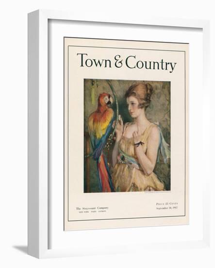 Town & Country, September 10th, 1917-null-Framed Art Print