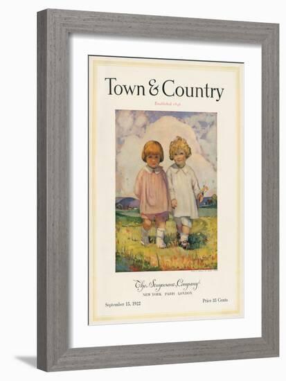 Town & Country, September 15th, 1922-null-Framed Art Print