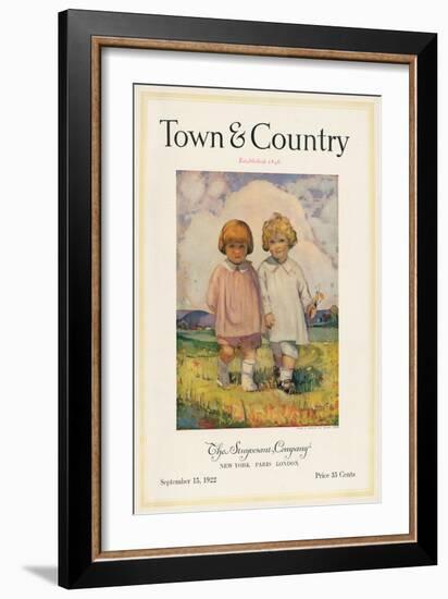 Town & Country, September 15th, 1922-null-Framed Art Print