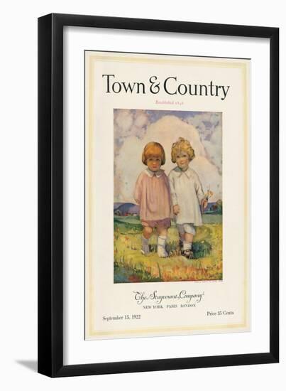 Town & Country, September 15th, 1922-null-Framed Art Print