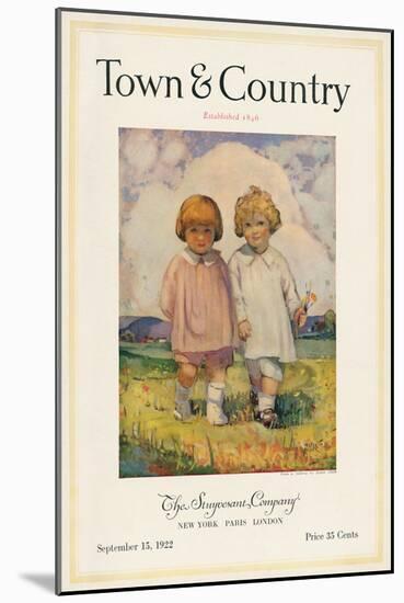 Town & Country, September 15th, 1922-null-Mounted Art Print