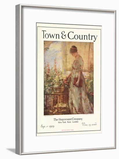 Town & Country, September 1st, 1919-null-Framed Art Print