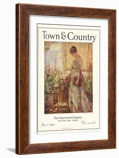 Town & Country, September 1st, 1919-null-Framed Art Print