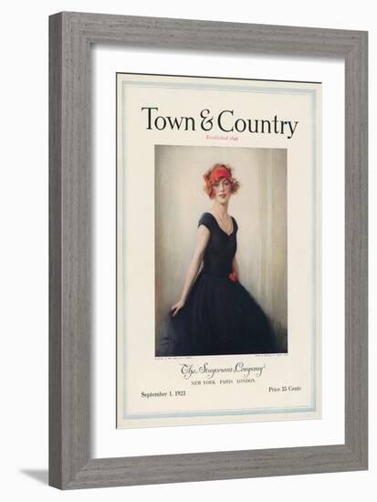 Town & Country, September 1st, 1923-null-Framed Art Print