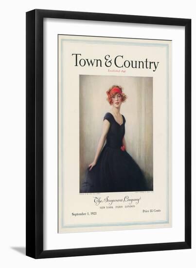 Town & Country, September 1st, 1923-null-Framed Art Print