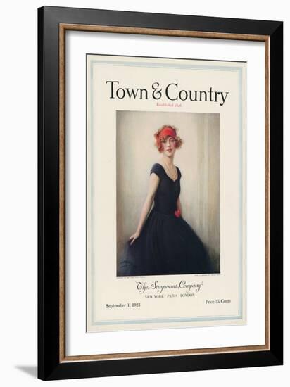 Town & Country, September 1st, 1923-null-Framed Art Print