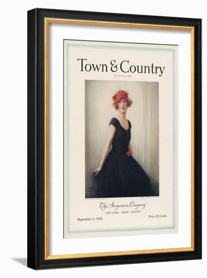 Town & Country, September 1st, 1923-null-Framed Art Print