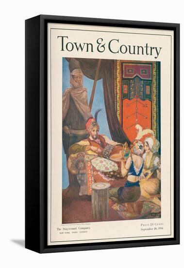 Town & Country, September 20th, 1916-null-Framed Stretched Canvas