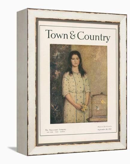 Town & Country, September 20th, 1917-null-Framed Stretched Canvas