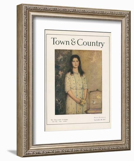 Town & Country, September 20th, 1917-null-Framed Art Print