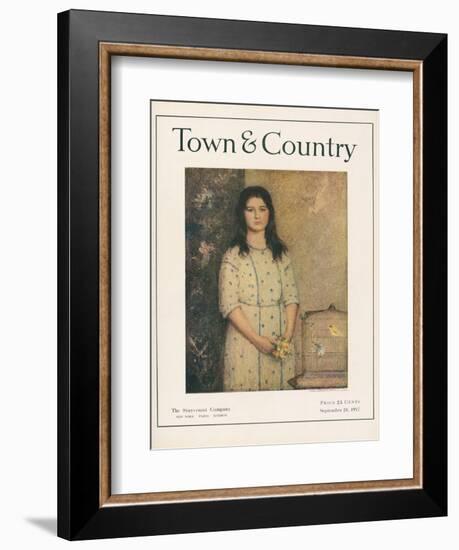 Town & Country, September 20th, 1917-null-Framed Art Print