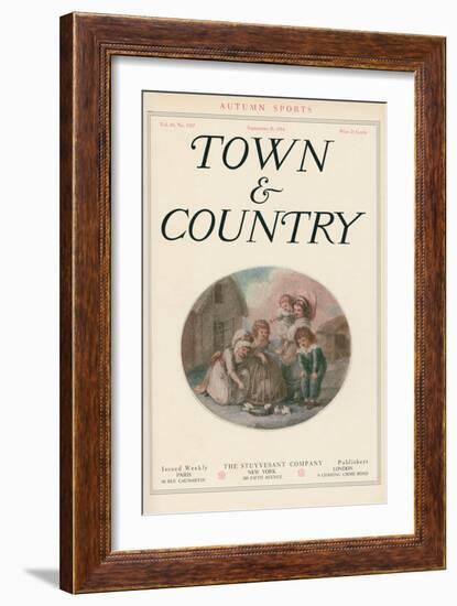 Town & Country, September 26th, 1914-null-Framed Art Print