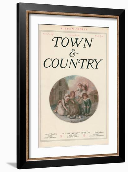 Town & Country, September 26th, 1914-null-Framed Art Print