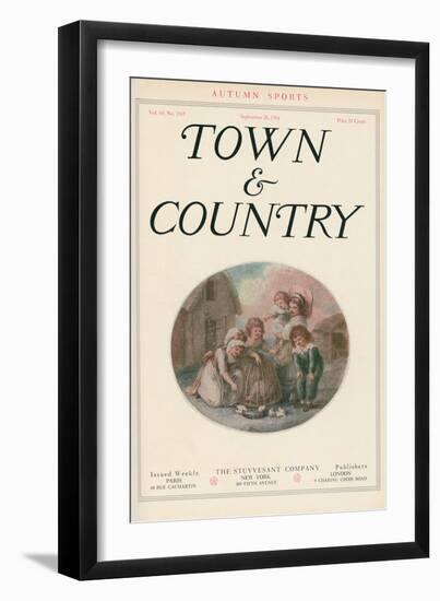 Town & Country, September 26th, 1914-null-Framed Art Print