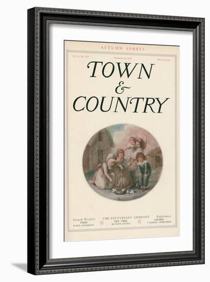 Town & Country, September 26th, 1914-null-Framed Art Print