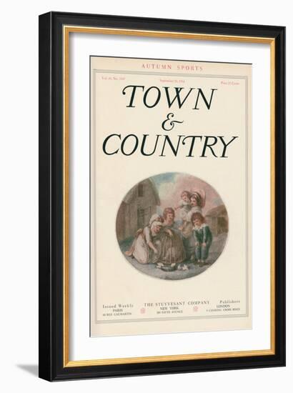Town & Country, September 26th, 1914-null-Framed Art Print