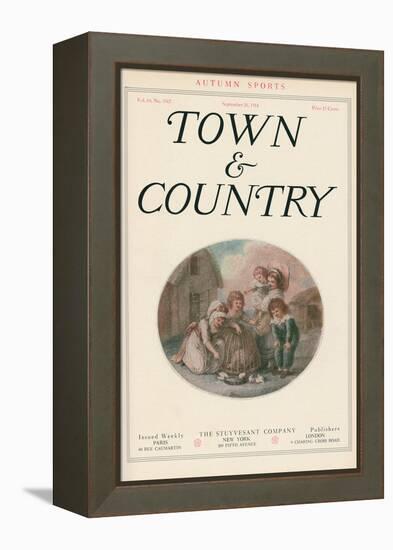 Town & Country, September 26th, 1914-null-Framed Stretched Canvas