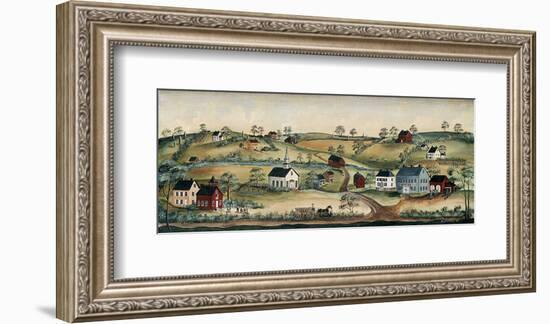 Town & Country-Barbara Jeffords-Framed Giclee Print