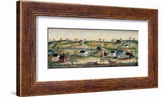 Town & Country-Barbara Jeffords-Framed Giclee Print