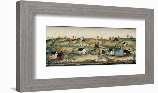 Town & Country-Barbara Jeffords-Framed Giclee Print