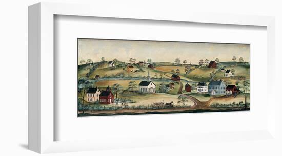 Town & Country-Barbara Jeffords-Framed Giclee Print