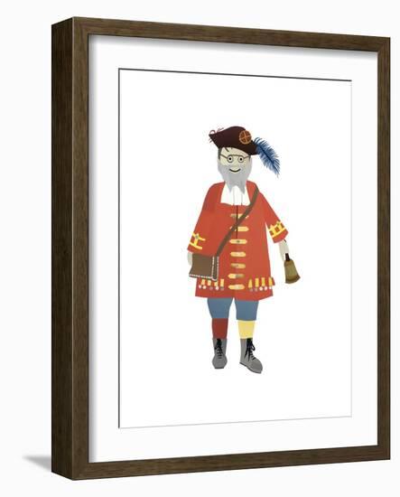 Town Crier, 2014-Isobel Barber-Framed Giclee Print