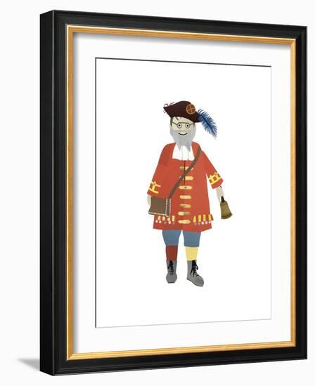 Town Crier, 2014-Isobel Barber-Framed Giclee Print