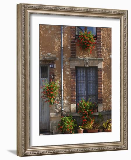 Town Detail, Vertus, Champagne Region, Marne, France-Walter Bibikow-Framed Photographic Print