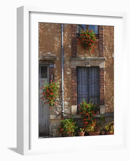 Town Detail, Vertus, Champagne Region, Marne, France-Walter Bibikow-Framed Photographic Print