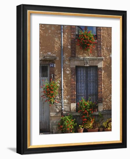 Town Detail, Vertus, Champagne Region, Marne, France-Walter Bibikow-Framed Photographic Print