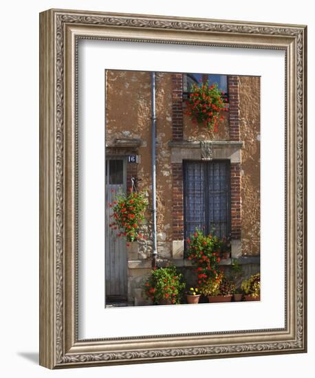 Town Detail, Vertus, Champagne Region, Marne, France-Walter Bibikow-Framed Photographic Print