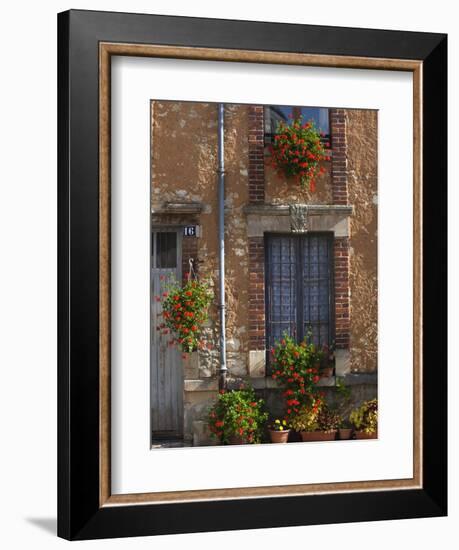 Town Detail, Vertus, Champagne Region, Marne, France-Walter Bibikow-Framed Photographic Print