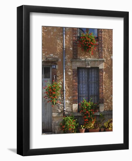 Town Detail, Vertus, Champagne Region, Marne, France-Walter Bibikow-Framed Photographic Print