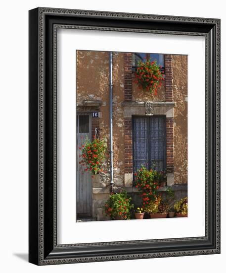 Town Detail, Vertus, Champagne Region, Marne, France-Walter Bibikow-Framed Photographic Print