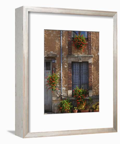 Town Detail, Vertus, Champagne Region, Marne, France-Walter Bibikow-Framed Photographic Print