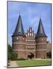 Town Gate Holstentor, Lubeck, Schleswig-Holstein, Germany-Ivan Vdovin-Mounted Photographic Print