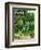 "Town Green" Saturday Evening Post Cover, August 15, 1953-John Clymer-Framed Giclee Print