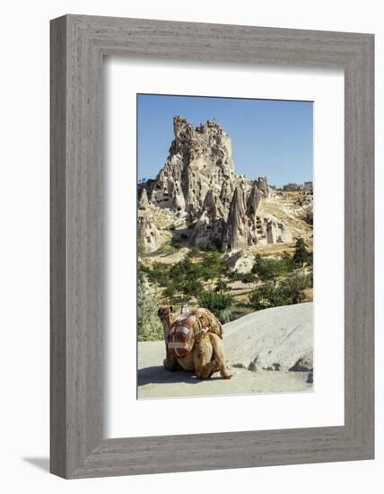 Town Gšreme, Tufa Caves-Bluehouseproject-Framed Photographic Print