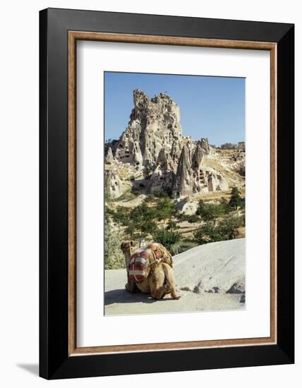 Town Gšreme, Tufa Caves-Bluehouseproject-Framed Photographic Print