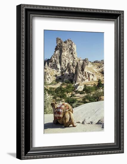 Town Gšreme, Tufa Caves-Bluehouseproject-Framed Photographic Print