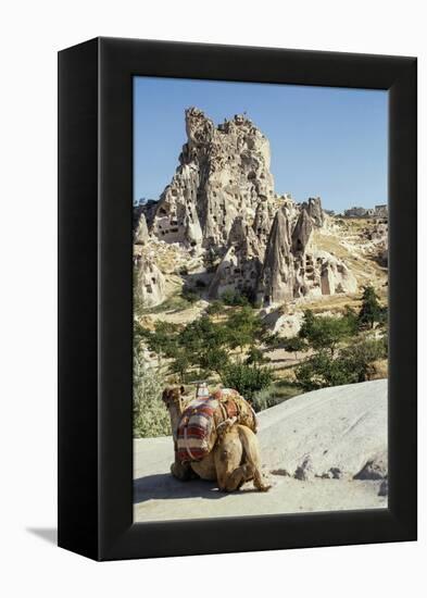 Town Gšreme, Tufa Caves-Bluehouseproject-Framed Premier Image Canvas