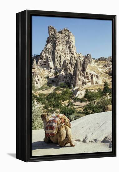 Town Gšreme, Tufa Caves-Bluehouseproject-Framed Premier Image Canvas