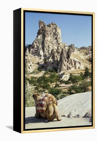 Town Gšreme, Tufa Caves-Bluehouseproject-Framed Premier Image Canvas