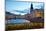 Town Hall and Canal at Dusk, Gothenburg, Sweden, Scandinavia, Europe-Frank Fell-Mounted Photographic Print