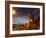 Town Hall and Christmas Lights on the Headrow, Leeds, West Yorkshire, Yorkshire, England, United Ki-Mark Sunderland-Framed Photographic Print