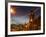 Town Hall and Christmas Lights on the Headrow, Leeds, West Yorkshire, Yorkshire, England, United Ki-Mark Sunderland-Framed Photographic Print