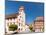 Town Hall and Palmsches Haus on market square, Mosbach, Neckartal Valley, Odenwald-Markus Lange-Mounted Photographic Print