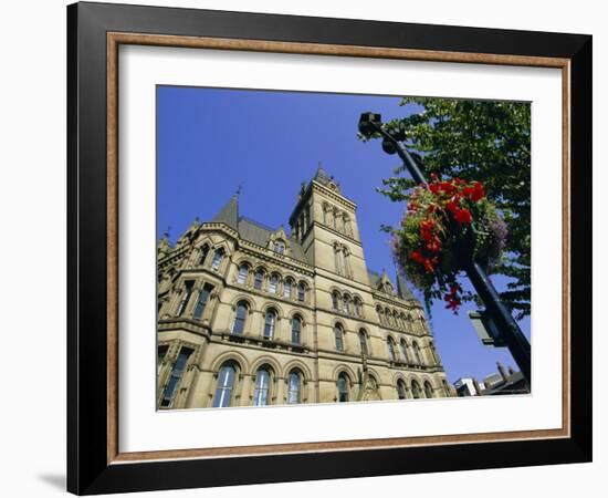 Town Hall and St. Peters Square, Manchester, England, UK, Europe-Neale Clarke-Framed Photographic Print