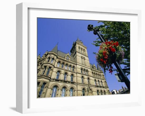 Town Hall and St. Peters Square, Manchester, England, UK, Europe-Neale Clarke-Framed Photographic Print